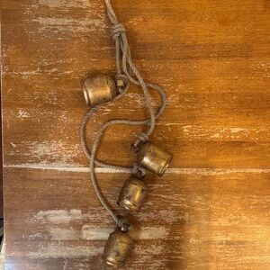 Rustic Hanging Brass Bells